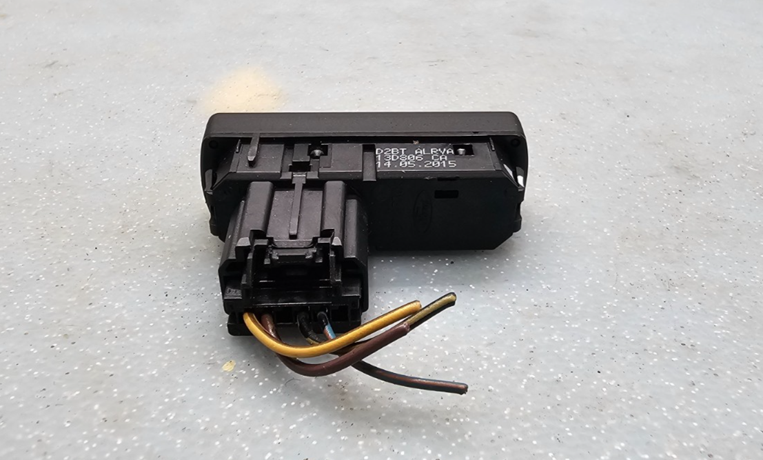 🔥11-19 Ford Fiesta Dash Left Driver Interior Ambient Light Lamp Switch Black