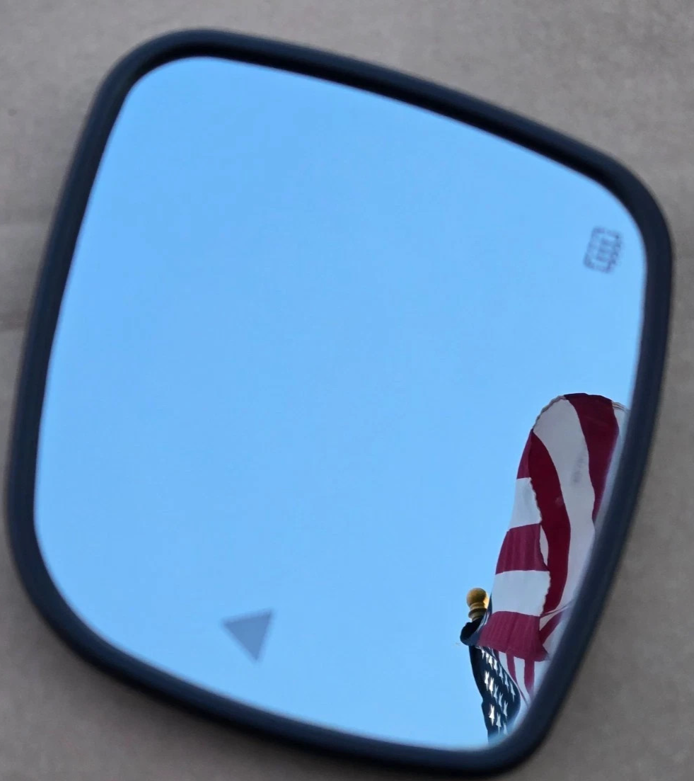 🔥11-17 Dodge Grand Caravan T&C Left Driver Mirror Glass Blind Spot AUTO DIM