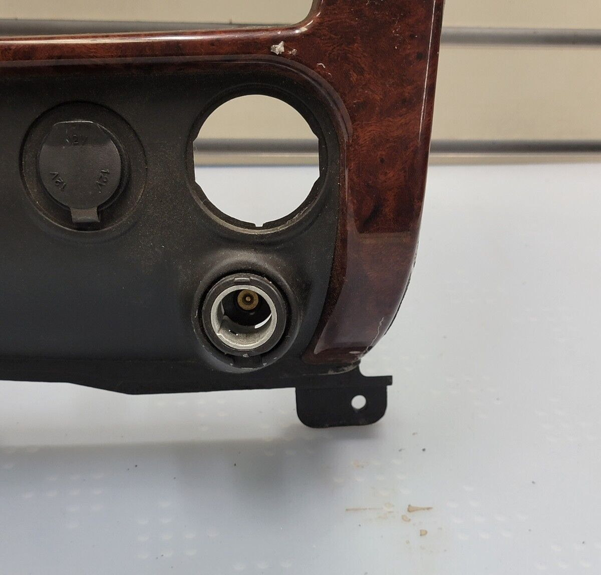 🔥03-08 GMC ENVOY XL FRONT RADIO DASH VENT BEZEL CLIMATE CONTROL WOODGRAIN B45