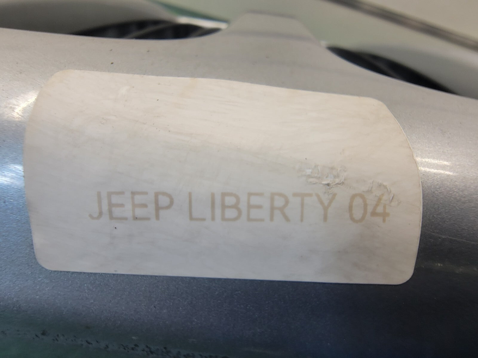 🔥02-04 Jeep Liberty KJ Top Front Upper Grille Assembly Chrome Panel Genuine OEM