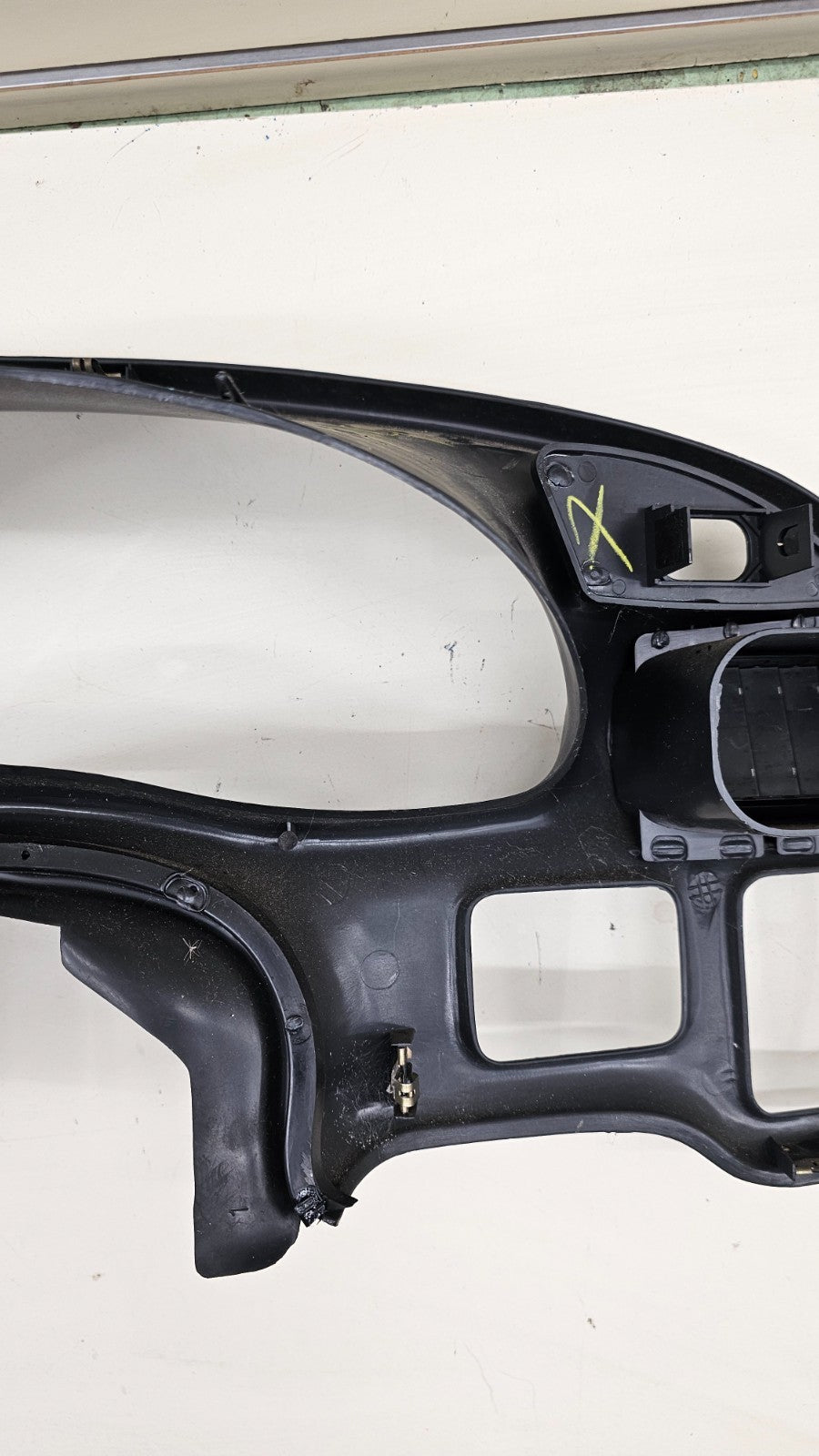 🔥97-03 Grand Prix Dash Instrument Cluster Speedometer Tachometer Bezel Black