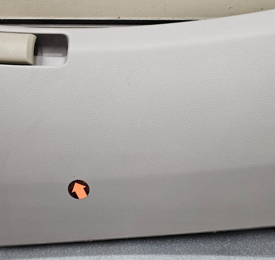 🔥08-12 Accord Dash Glove Box Storage Compartment Instrument Panel Assembly Gray