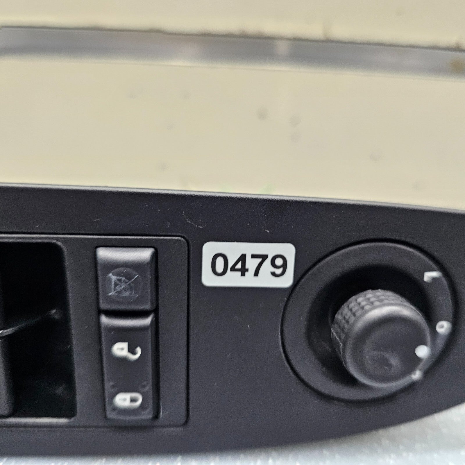 07-10 Charger Magnum Durango Dakota Master Power Window Switch Left Driver Black