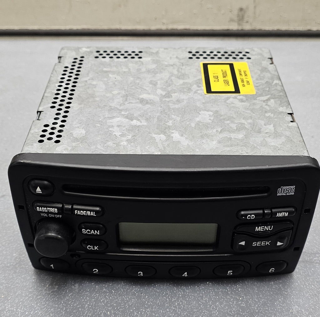 🔥00-03 FORD FOCUS DASH FRONT RADIO STEREO AM/FM SINGLE DISC CD BLUETOOTH PLAYER