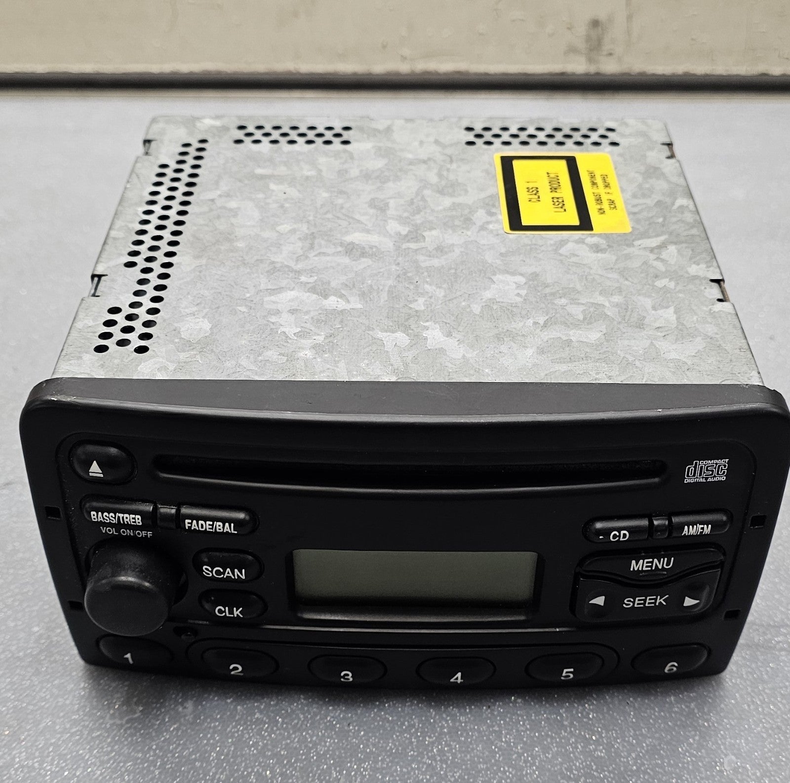 🔥00-03 FORD FOCUS DASH FRONT RADIO STEREO AM/FM SINGLE DISC CD BLUETOOTH PLAYER