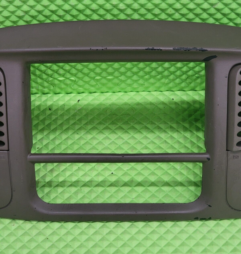 🔥97-03 Ford F150 Center Dash Radio Climate BEZEL Trim Panel Line Dark Tan B1