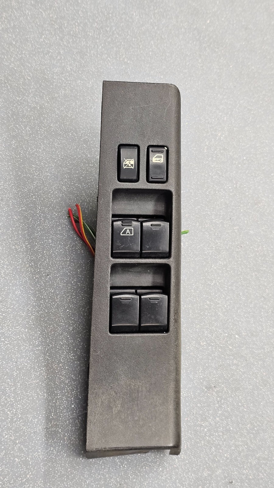 06-21 Frontier Xterra Left Driver Power Master Window Door Control Switch Black