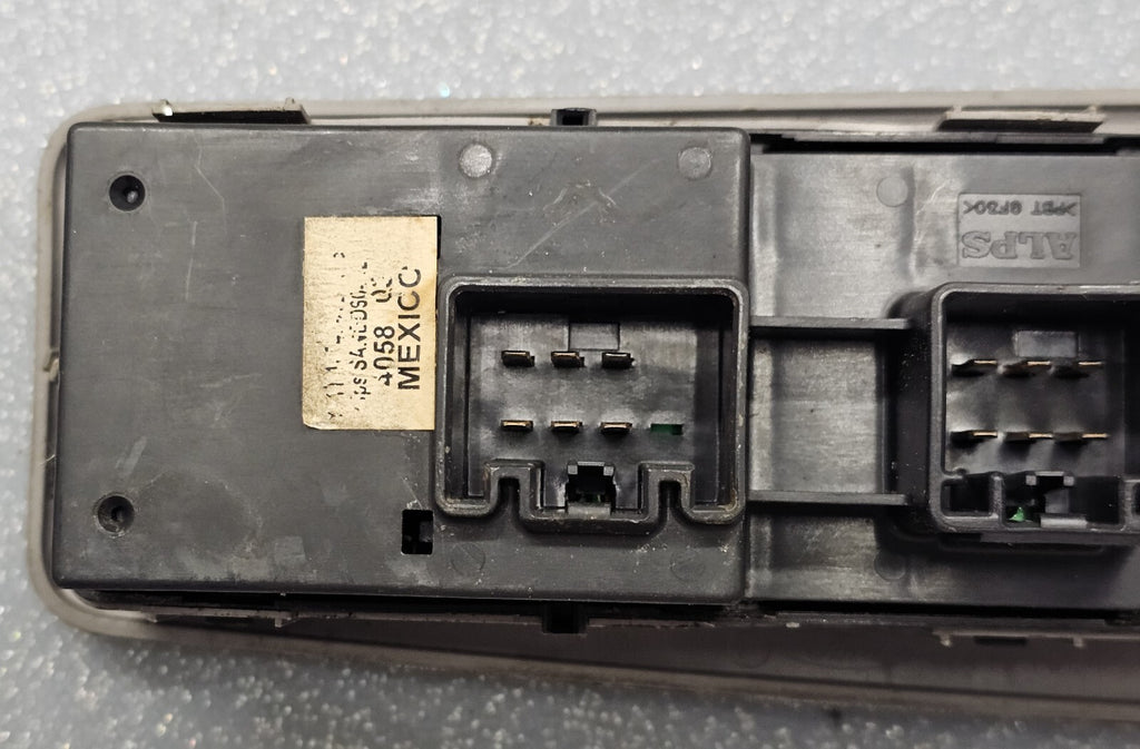 🔥00-07 Ford Taurus Left Driver Door Master Power Window Switch Assembly Grey