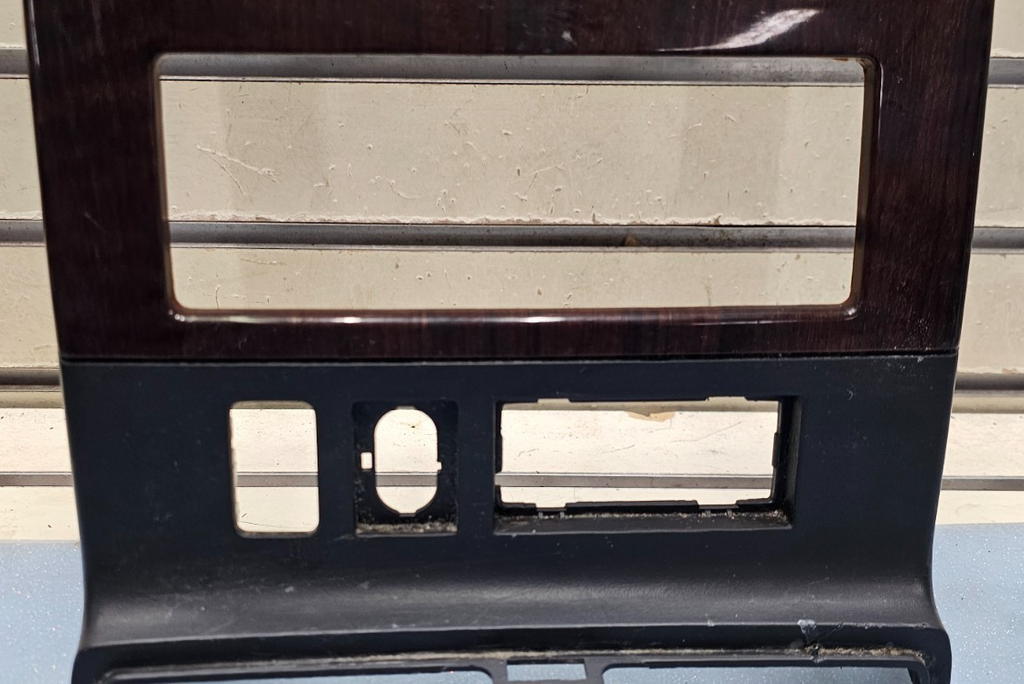 🔥06-10 Explorer Radio Temperature Climate Control Dash Panel Bezel Trim Wood
