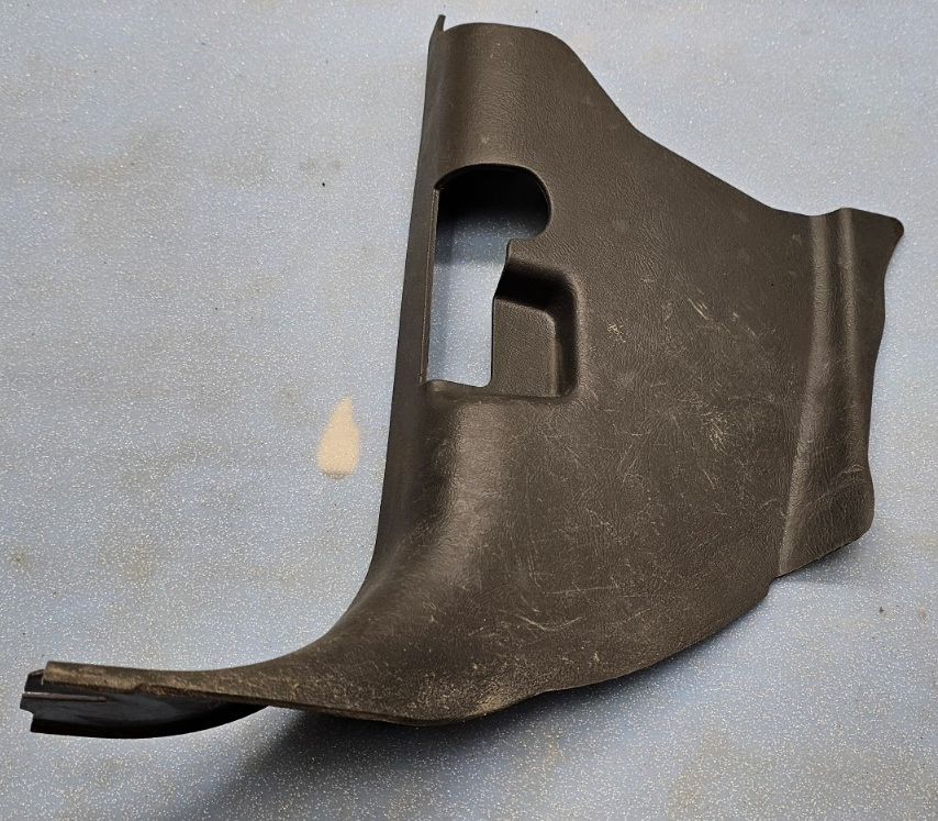 🔥99-06 SILVERADO SIERRA LEFT DRIVER KICK LOWER TRIM PANEL HOOD PROP BLACK