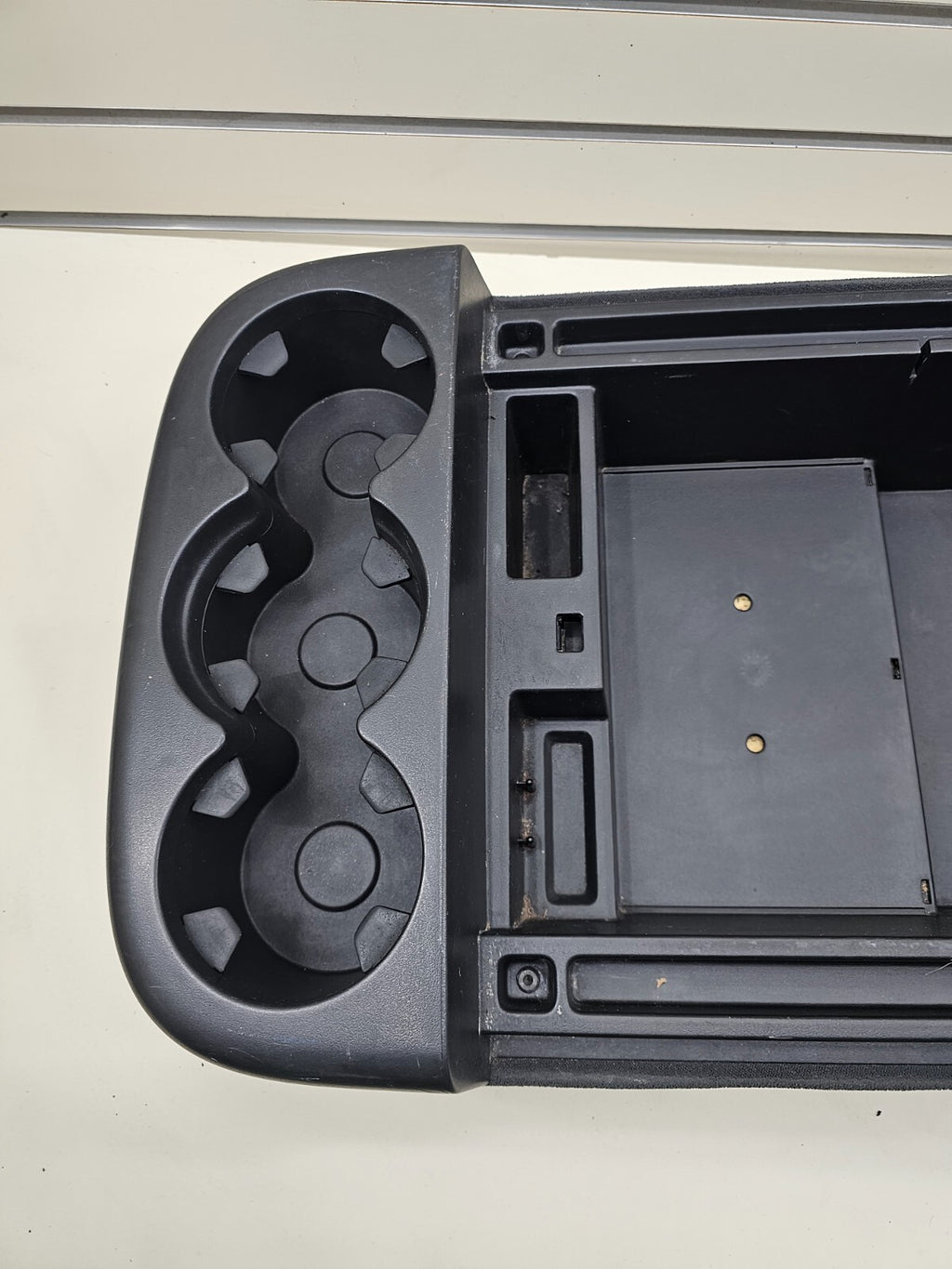 🔥07-13 Chevy SILVERADO SIERRA Center Console JUMP SEAT Cloth/Leather Black JS5