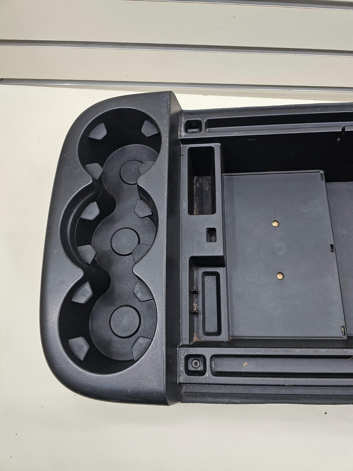 🔥07-13 Chevy SILVERADO SIERRA Center Console JUMP SEAT Cloth/Leather Black JS5