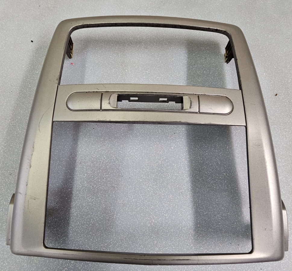 🔥05-10 CHEVY COBALT DASH CLIMATE CONTROL RADIO STEREO BEZEL TRIM PANEL SILVER