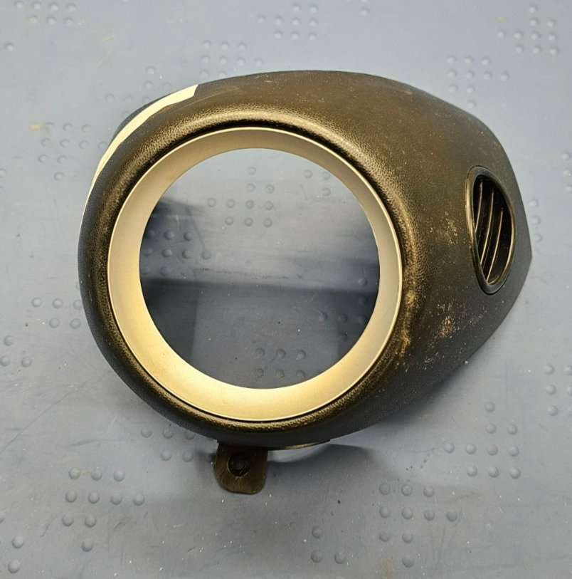 🔥07-15 MINI COOPER FRONT LEFT DASH AIR VENT BEZEL COVER TRIM BLACK OEM