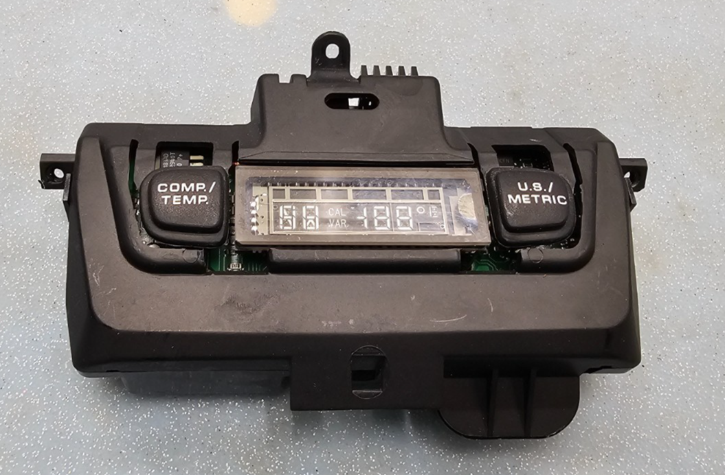 🔥94-98 Dodge Ram Overhead Console Dome Light Digital Display Module Compass
