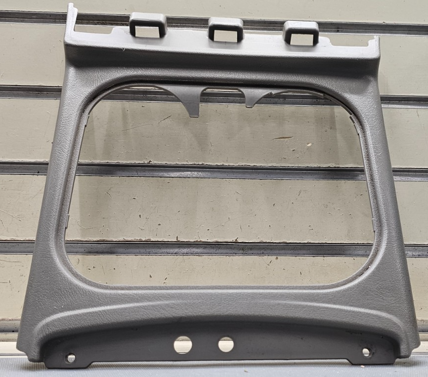 🔥03-06 CHEVY GMC SILVERADO SIERRA Console Cup Holder Bezel Med Neutral Gray
