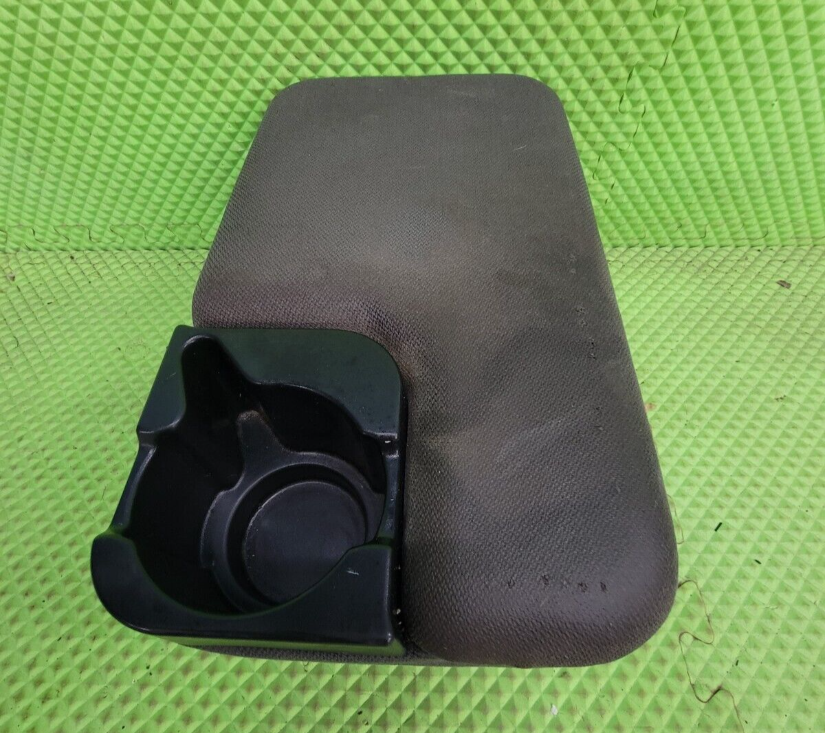 🔥98-04 Ford RANGER Center Console Jump Seat ARMREST Lid w/ CUP Holder Grey JS2
