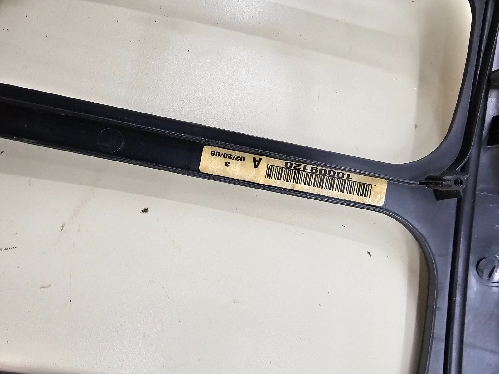 🔥01-07 Dodge Caravan Town & Country Voyager Dash Eadio Climate TRIM Bezel BLACK