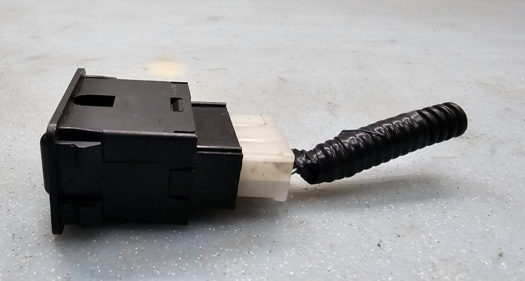 🔥2007-2012 MITSUBISHI OUTLANDER Heated Heater Heat Seat Control Switch BLACK