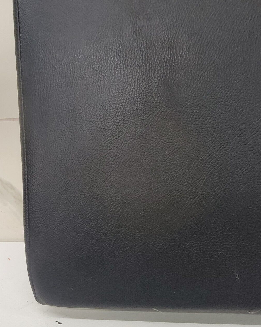 02-08 Dodge RAM Center Console Jump Seat ARMREST Cover Lid Leather Dark Blue JS7