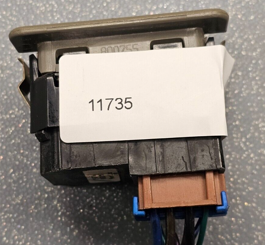 99-02 Chevy Silverado SIERRA Power Window Switch Lock REAR Left/Right Black WS3