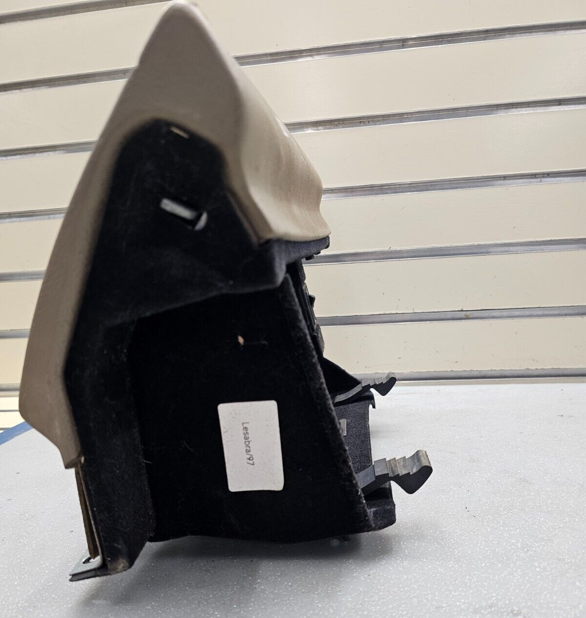94-99 Buick LeSabre Dash Glove Box Board Lid Storage Compartment Cover Lock Tan