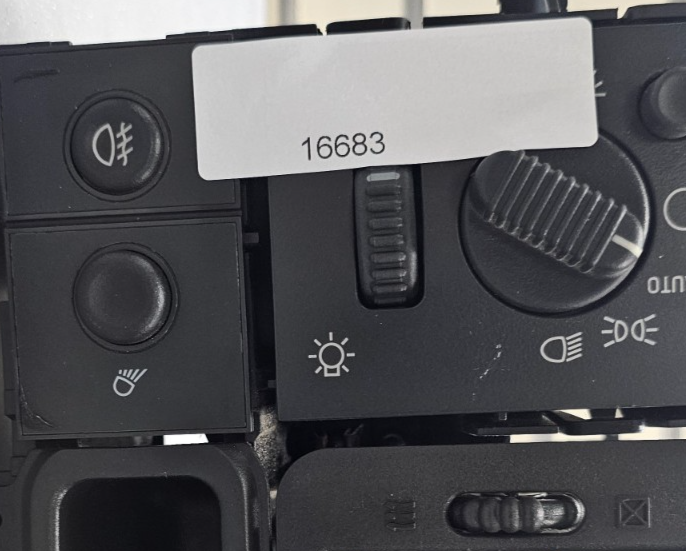 🔥03-06 CHEVY SILVERADO SIERRA HEADLIGHT DOME LIGHT DIMMER CONTROL SWITCH BLACK