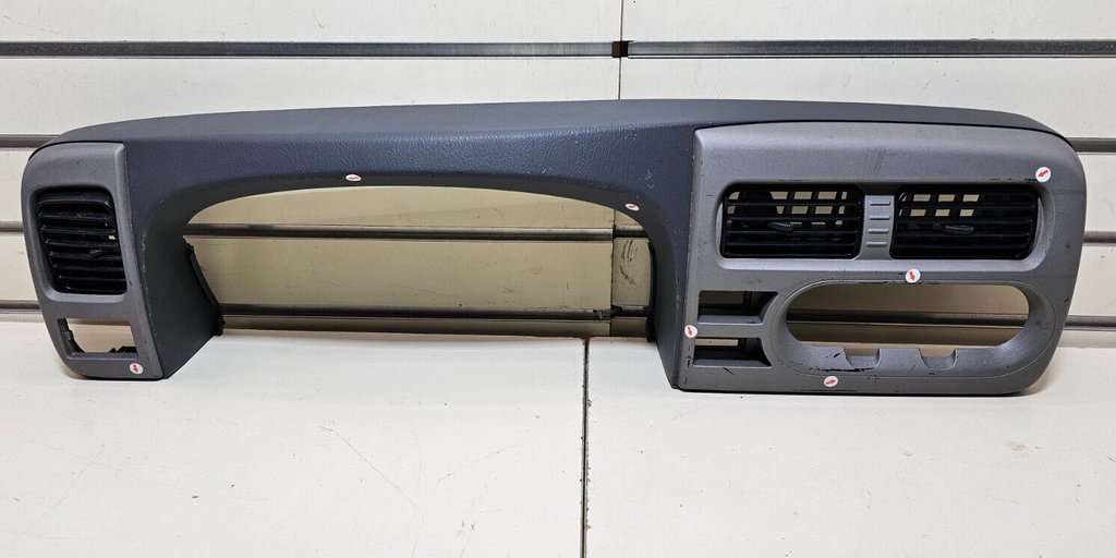 98-01 Frontier Xterra Dash Instrument Cluster Speedometer Bezel Trim Blue/Gray