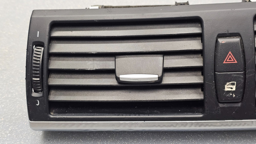 🔥07-13 BMW X5 X6 Center Dash AC A/C HVAC Air Vent Heater Panel Bezel Black