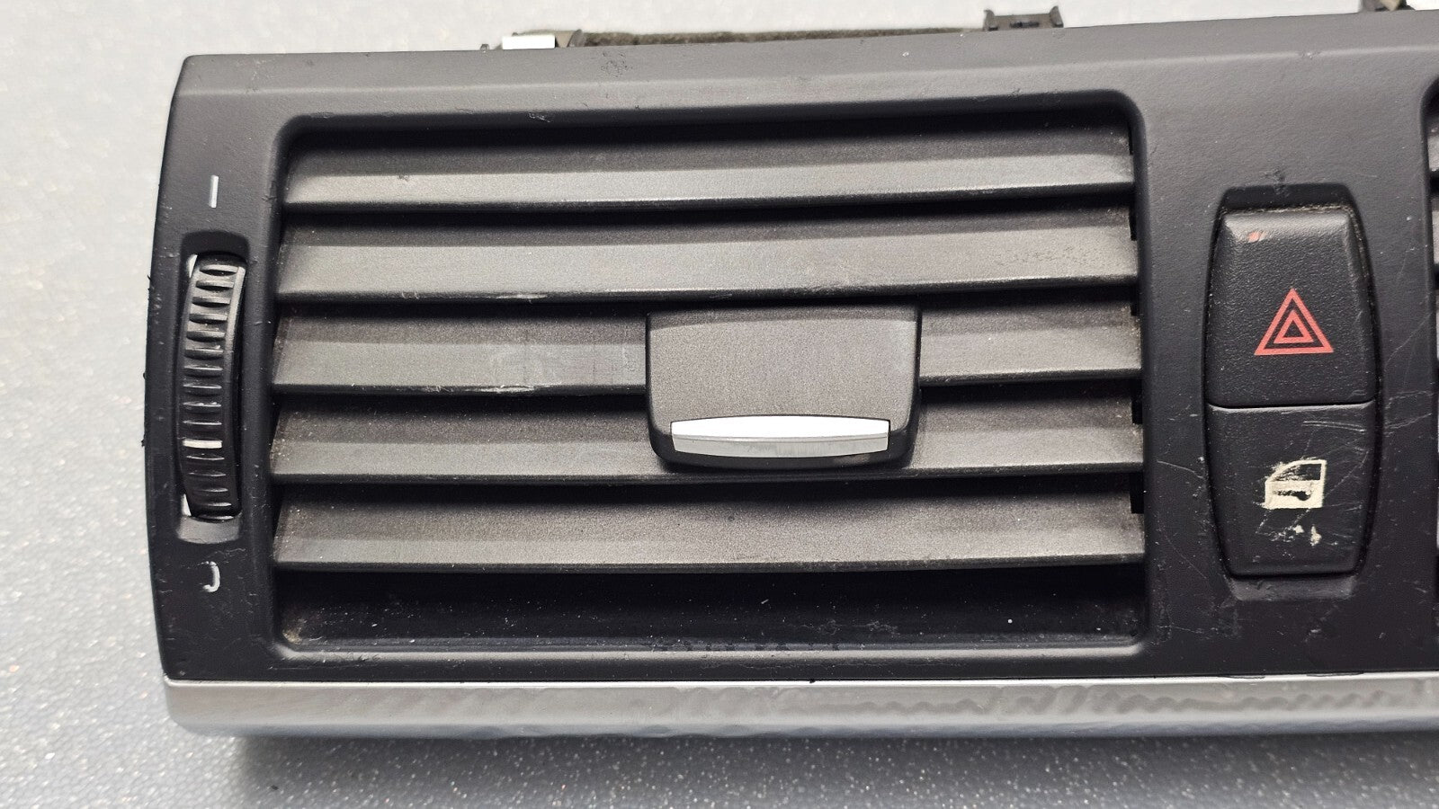🔥07-13 BMW X5 X6 Center Dash AC A/C HVAC Air Vent Heater Panel Bezel Black