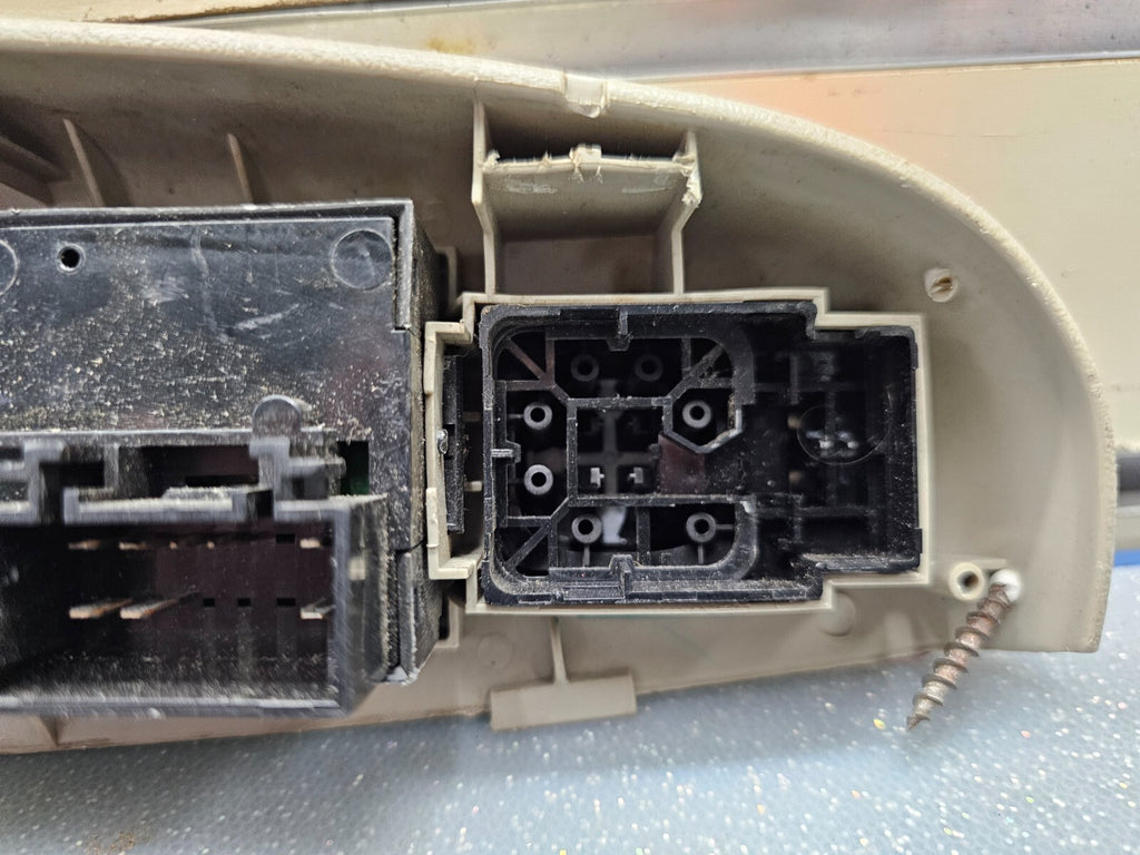 🔥99-02 Tahoe Suburban Yukon Left Driver Master Power Window Switch Assembly TAN