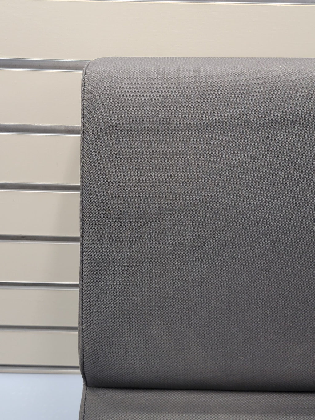 04-08 Ford F-150 Jump Seat Center Console Armrest CupHolder Cloth dark gray JS1