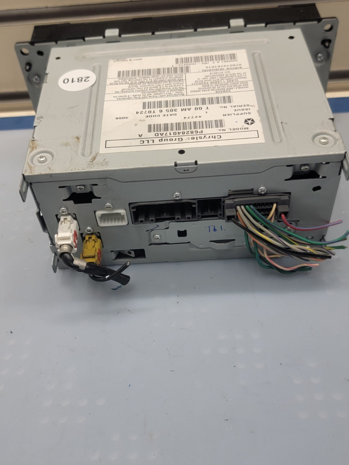 🔥2011-2013 Dodge DURANGO Radio Display Receiver RBZ Satellite AM FM CD OEM
