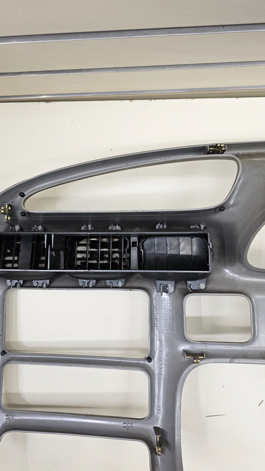🔥97-03 Grand Prix Dash Instrument Cluster Speedometer Tachometer Bezel Silver