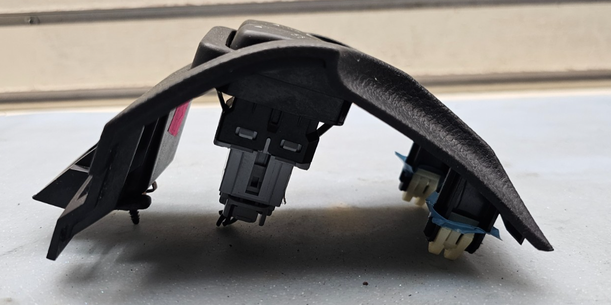 🔥10-19 Ford Taurus Dash Interior Light Dimmer Pedal Control Switch Bezel Black