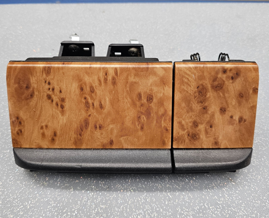 🔥03-07 Honda ACCORD Dash ashtray Power Outlet Coin storage LIGHT WOOD GRAIN