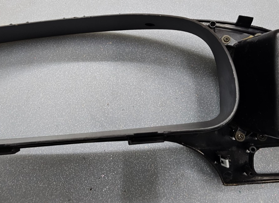 🔥00-06 HYUNDAI ELANTRA DASH RADIO INSTRUMENT CLUSTER SPEEDOMETER BEZEL BLACK
