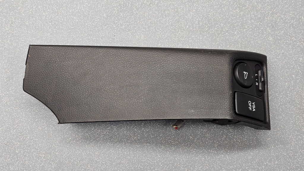 10-12 Acura RDX Front Left Driver Master View Mirror Control Switch Bezel Black