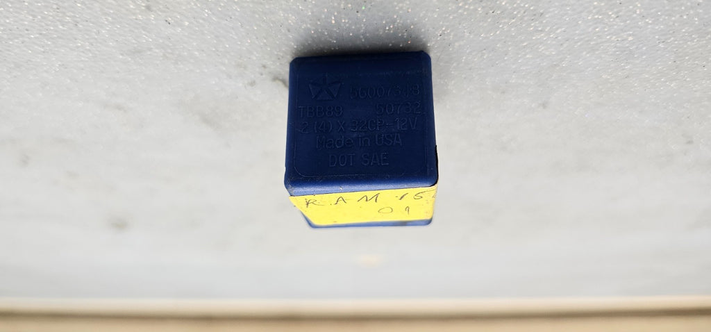 🔥94-02 Dodge Ram 1500 2500 3500 Cherokee Turn Signal Flasher Relay Blue