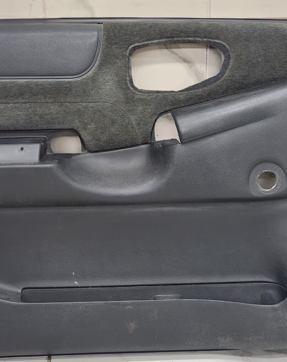98-04 Chevy Blazer Jimmy S-10 GMC Sonoma Front Door Panels MANUAL OEM LEFT GRAY