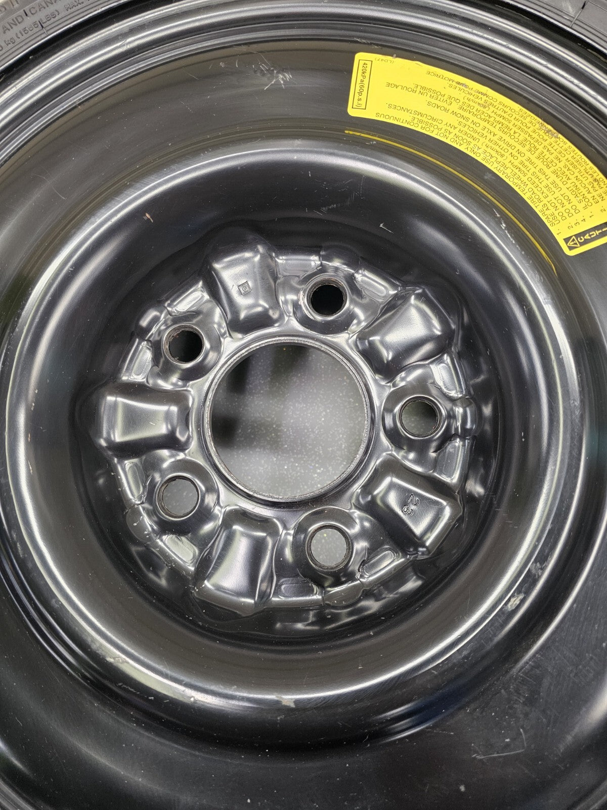🔥2004-2013 Mazda 3 Spare Tire Compact Donut Wheel 5x114.3 OEM T115/70D15