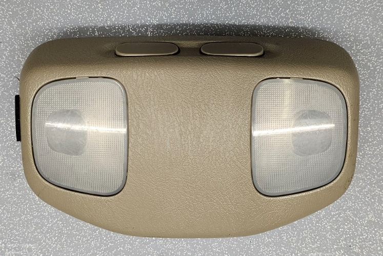🔥98-01 Nissan Frontier Xterra OVERHEAD CONSOLE MAP DOME INTERIOR LIGHT LAMP TAN
