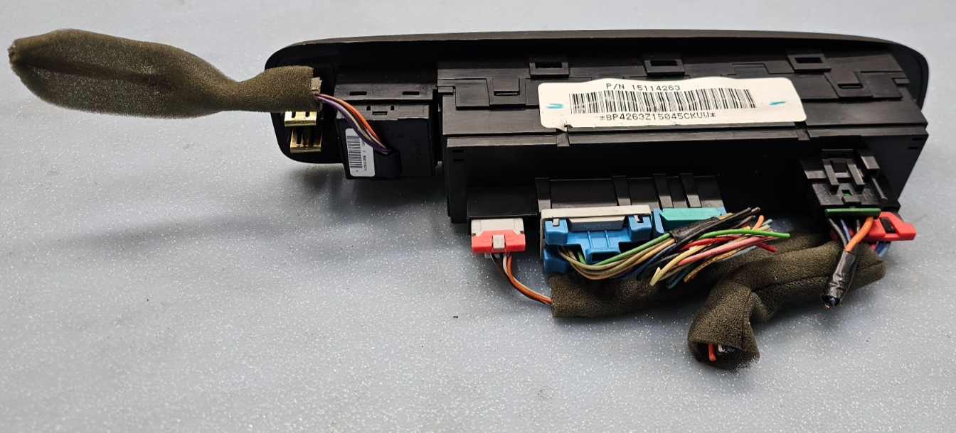 🔥02-05 GMC ENVOY Front LEFT Master Driver Window Door Switch Assembly BLACK OEM