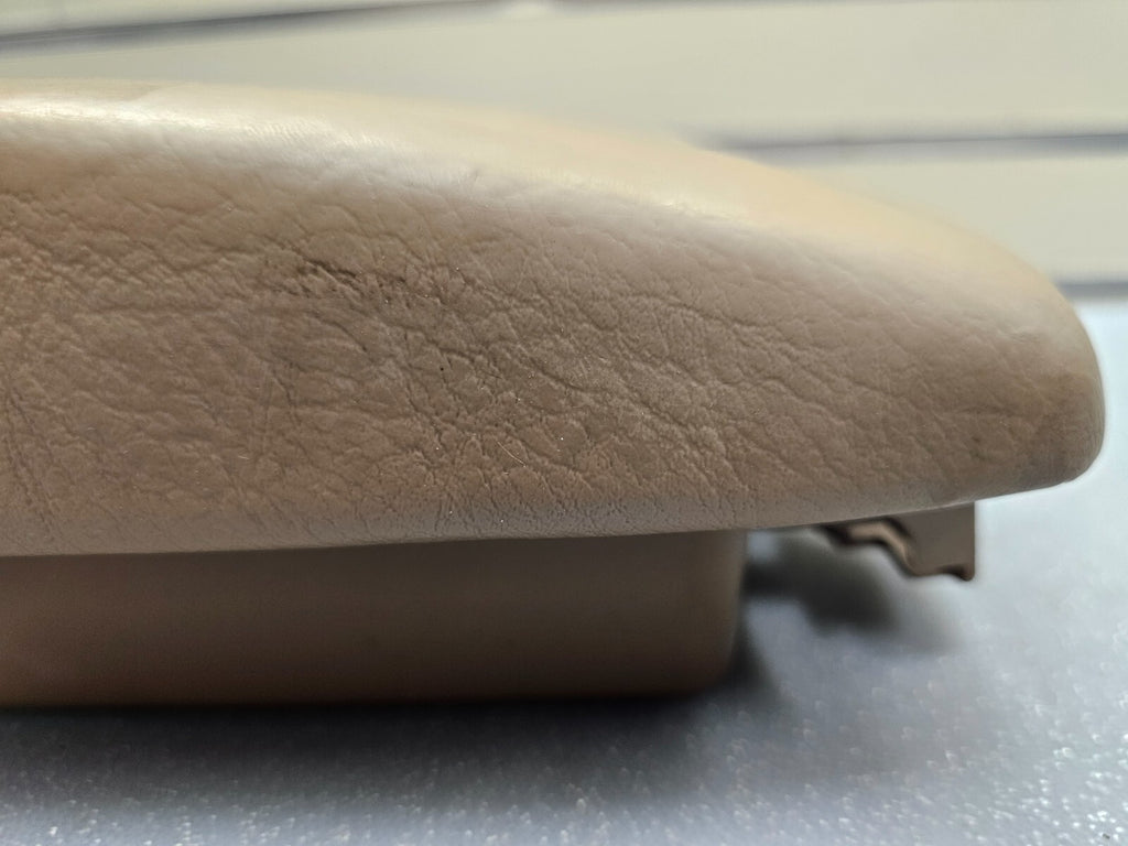 🔥01-06 Acura MDX Leather Center Console Lid Armrest Cover Top Pad Assembly Tan