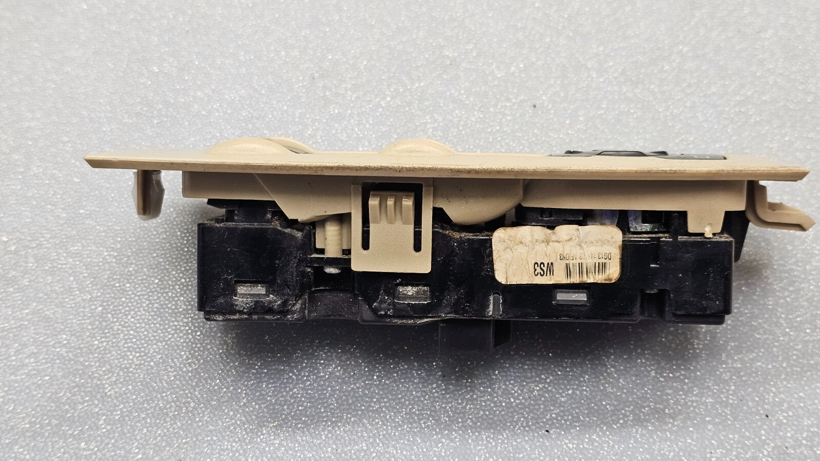 🔥13-19 FORD TAURUS LEFT DRIVER MASTER WINDOW POWER SWITCH ASSEMBLY TAN OEM