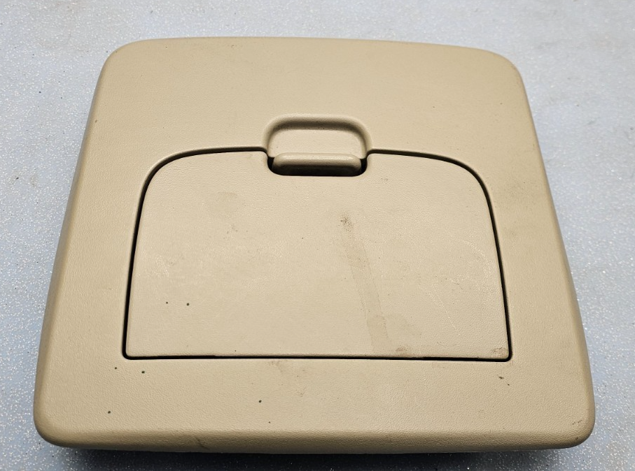 🔥04-08 Ford F150 F-150 Overhead Console SLIDING RAIL COMPARTMENT Storage Tan