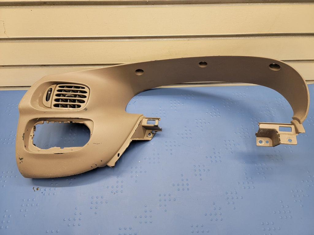 🔥97-03 Ford F150 Dash Speedo Instrument CLUSTER Bezel Gauge Trim Panel Tan C13