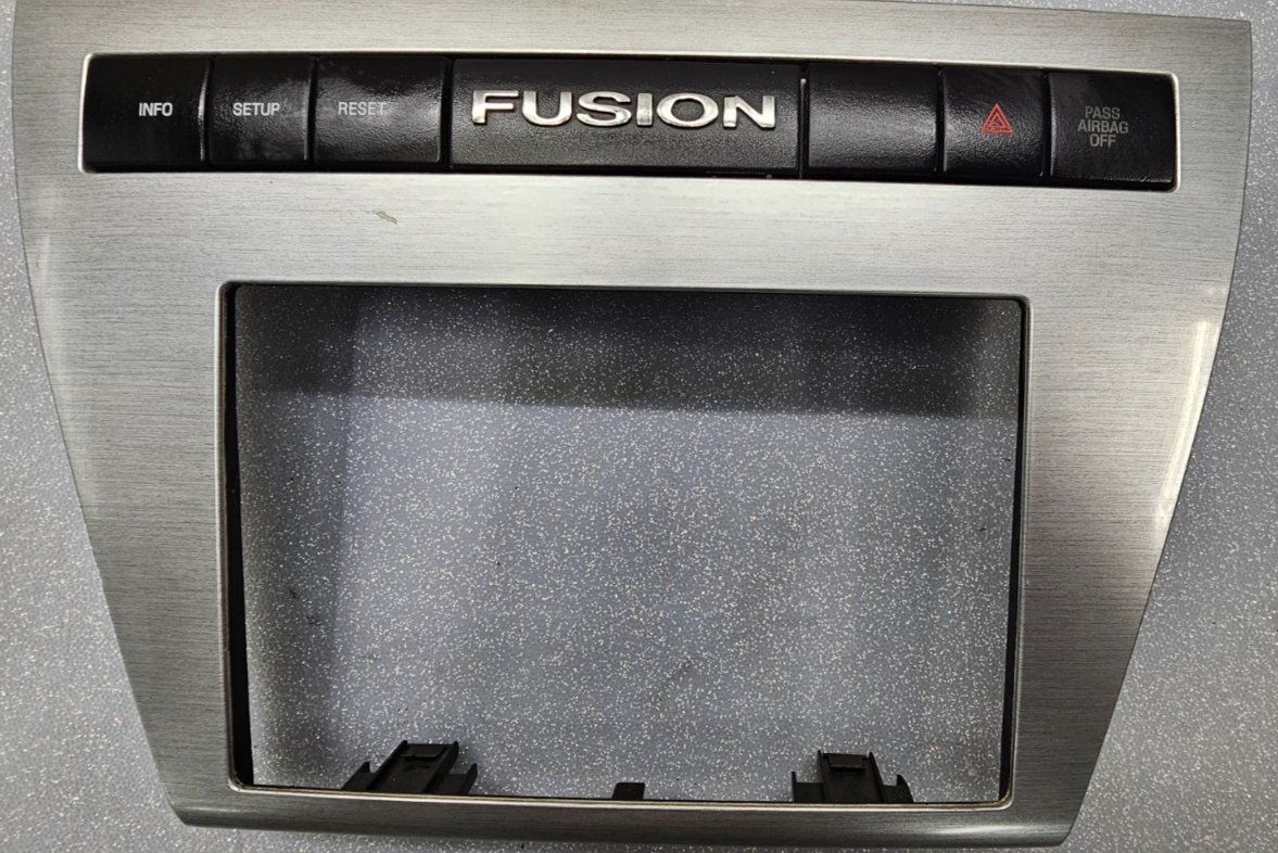 🔥06-09 Fusion Milan Center Dash Trim Panel AM FM Radio Stereo Bezel SILVER OEM