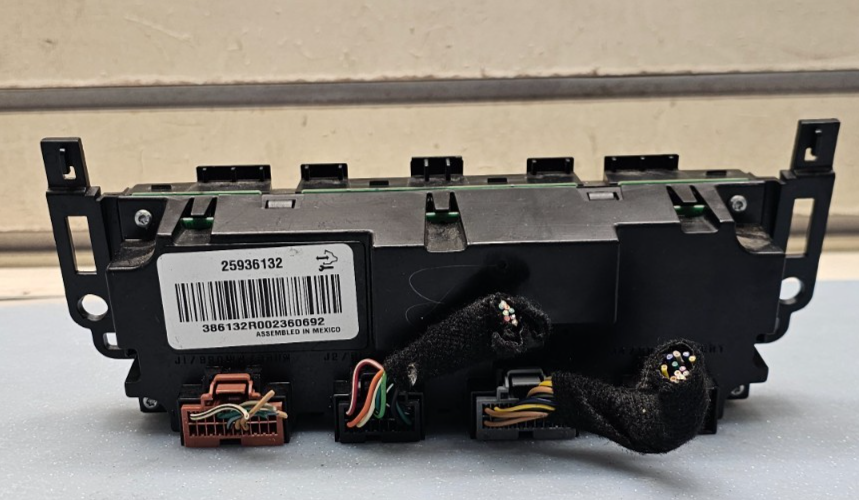 🔥07-11 Silverado Sierra Dash A/C HVAC Heater Temperature Climate Control Black