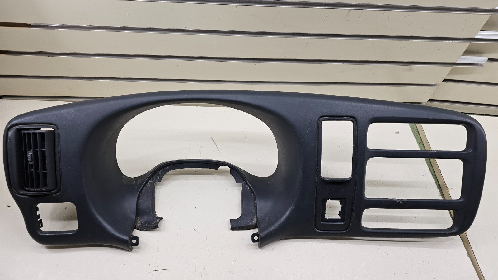 🔥96-02 Express GMC Savana Dash Instrument Cluster Speedometer Bezel Panel Black